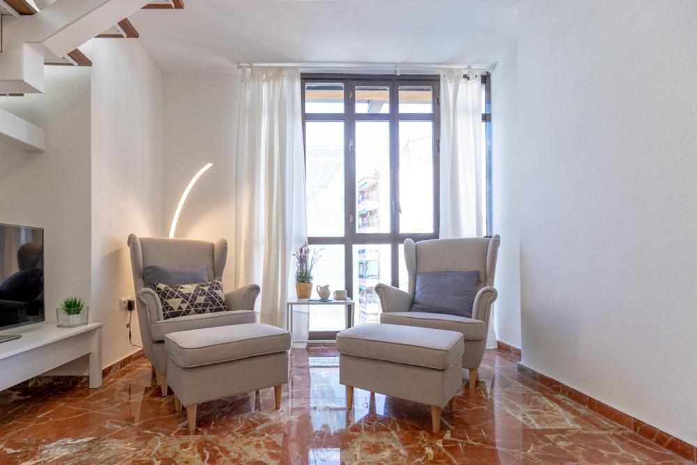 Duplex Tejon & Private Terrace By Ele Apartments Malaga Ngoại thất bức ảnh
